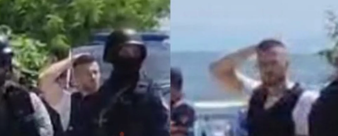 VIDEO  Vrasja e policit në Fier  kolegu vë duart në kokë duke iu afruar vendngjarjes