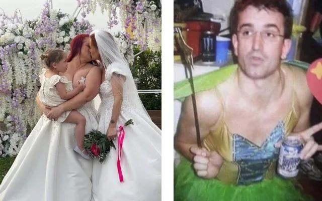 Dy gra martohen në tarracën e Bashkisë së Tiranës  rrjeti shpërthen  i nxjerrin Erion Veliajt fotot me fustan